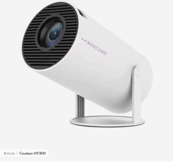 Projecteur Portable 4K Macgubic HY300 Pro - Home Cinéma Android 11